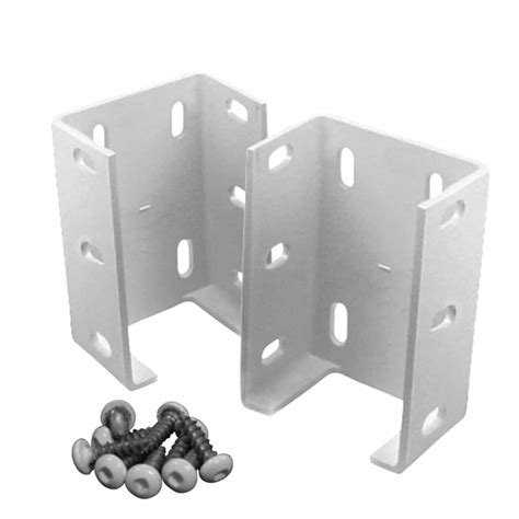 white metal aluminum fence brackets|aluminum fence mounting brackets.